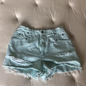 Women ZENA Cut Off Jeans shorts size 12
